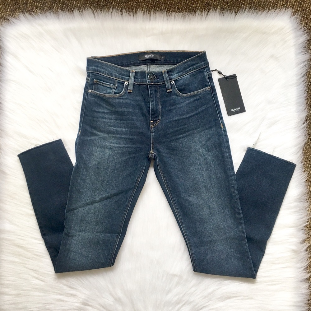 NWT HUDSON Nico Mid-Rise Super Skinny Jeans - Picture 2 of 7